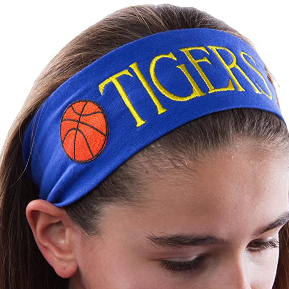 Personalized Embroidered Basketball Headband Ubicaciondepersonas Cdmx